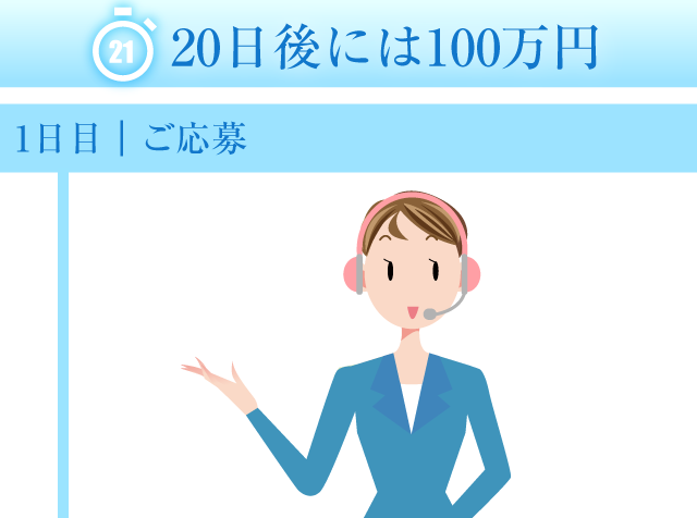 名古屋で最速100万円の高収入達成の流れ